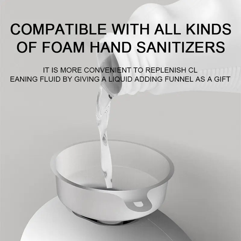 Dispensadores automáticos de sabão em espuma para montagem na parede